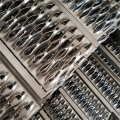 Serrated Perforated Metal Sheet Stair Tread